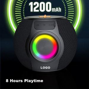Haut-parleurs Bluetooth sans fil personnalisés avec impression UV pour utilisation en extérieur, idéaux pour les cadeaux promotionnels et les options de logo - Product Image 4
