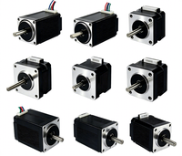 Série complète de moteurs pas à pas hybrides carrés/ronds Nema 8 20 mm 2 phases personnalisés, certifiés CE ROHS pour imprimante 3D