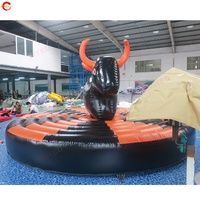TH 4m 5m Dia Manual Inflatable PVC untuk Permainan Olahraga Naik-Turun untuk 2 Orang Penggunaan Komersial