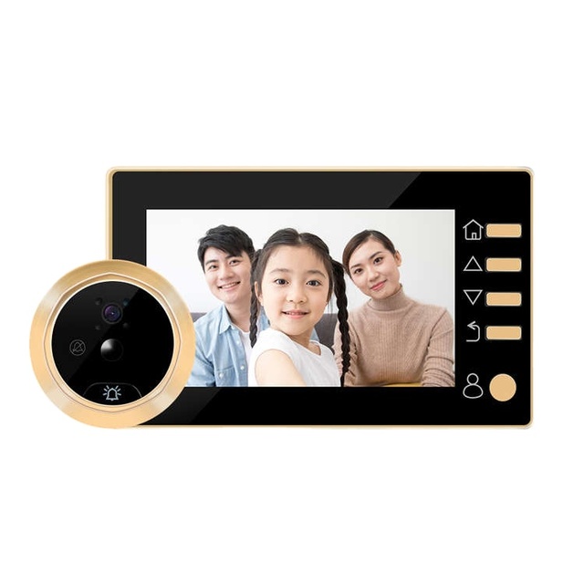 Hot Sale 4.3 Inch Digital Door Peephole Viewer Entrance Home Security Night Vision Camera Doorbell
