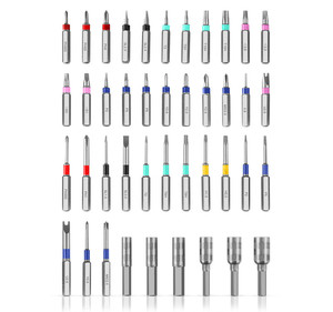 Tournevis électrique de précision 1012 sans fil, jeu de forets magnétiques, un outil pour retirer les vis des lunettes, des jouets - Product Image 6