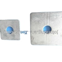 Mild Steel square Washers Hot-dip Galvanised High Quality Made in China