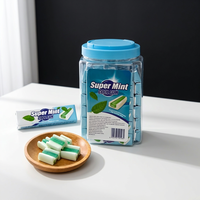 SuperLoves Minz-Kaugummi Super Stark Fruchtig Mehrfarbig Langanhaltend Frischer Atem Großpackung 12kg