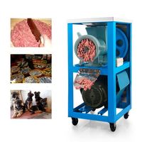 Máquina Comercial REALMAX para Deshuesar Pescado, Máquina para Deshuesar Pollo, Máquina para Picar Carne, Molinillo de Carne Vertical 32/42/52/62