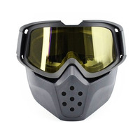 Lunettes de moto MX Lunettes de moto personnalisées Moto avec masque Lunettes de cyclisme cross-country en plein air Lunettes