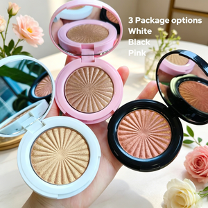 En gros, Poudre illuminatrice pour le visage, effet scintillant, avec <span class=keywords><strong>miroir</strong></span>, <span class=keywords><strong>noir</strong></span>, rose, blanc, marque personnalisée - Product Image 2