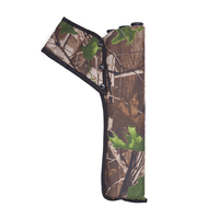 Chasse personnalisée de haute qualité noir/camo couleurs hanche taille 3 tubes portable flèche carquois