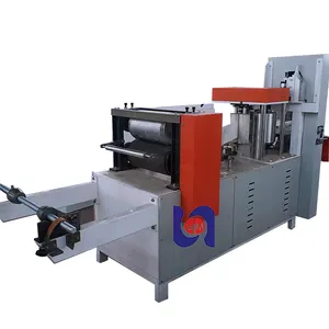 Simple and stable operation napkin paper folding embossing cutting machine high quality and efficiency