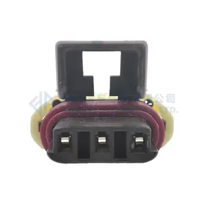 0090-343 black Metri-Pack 150 female temperature Sensor Plug auto waterproof connector 12129615 12110293 with 15cm wires