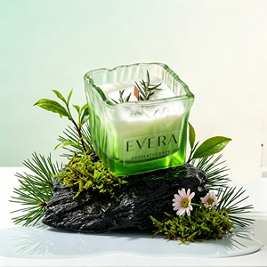 Velas Aromáticas de Soya en Frascos de Vidrio Oshine Wave, Juego de Regalo de Velas de Fragancia de Lujo para Bodas, Cumpleaños, Días Festivos, Regalo para Invitados - Product Image 5