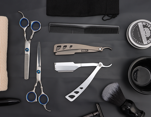 Rasoio a Mano Libera Professionale OEM Personalizzato per Uomo con <span class=keywords><strong>Lame</strong></span> di Ricambio per Salone - Product Image 6