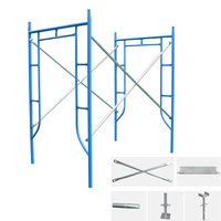 TSX-41 vente en gros TSX Q235 système de verrouillage à anneau escaliers et échelles échafaudage tour roulante avec roues Construction de bâtiments en acier