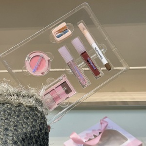 Nouveau Coffret Maquillage de Voyage Mini 6 Pièces/Set Brillant à Lèvres Fard à <span class=keywords><strong>Joues</strong></span> Fard à Paupières Tout-en-Un, Kit Cadeau Cosmétique Mignon pour Filles et Femmes - Product Image 4