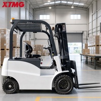 Forklift Listrik Tenaga Lithium XTMG Factory Export 2000 3000 4000kg Bersertifikasi CE Tinggi Angkat 3-6m Performa Handal