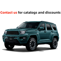 Kits d'accessoires intérieurs pour véhicules électriques GWM Tank 700 SUV : Aileron, Plaques de protection, Barres de toit, Échelle latérale, Boîte de rangement latérale, Auvent latéral