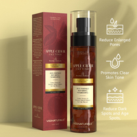 Brume hydratante et rafraîchissante sans alcool pour le visage, formule PDRN, équilibre du pH cutané, tonique visage au cidre de pomme, marque privée OEM