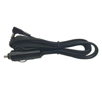 Adaptateur d'alimentation professionnel L8ft WL15cm RTS-037 avec gaine PVC, prise mâle DC pour allume-cigare de voiture