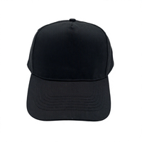 Gorra de Béisbol de 5 Paneles, Perfil Alto, 100% Algodón, Estructurada, Deportiva, Costuras Premium, Diseño Liso, para Uso Casual al Aire Libre, Unisex