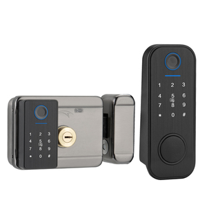 Tuya TTlock APP Controlled <strong>Double</strong> <strong>Side</strong> Cylinder Fingerprint Digital <strong>Keyless</strong> <strong>Door</strong> <strong>Lock</strong> <strong>Double</strong> Intelligent Electronic Outdoor <strong>Lock</strong> - Product Image 1