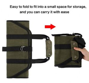 Free Sample Hot Sale Waxed Nylon <b>Log</b> Carrier <b>Bag</b>, Water Resistant Firewood Carrying <b>Bag</b> Wood Tote with Handles for Camping Trip - Product Image 4
