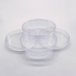 Boîtes de Pétri en verre <span class=keywords><strong>Pyrex</strong></span>, plastique et polystyrène de 90 mm, récipient en borosilicate avec <span class=keywords><strong>couvercle</strong></span> à fermeture lâche - Product Image 2