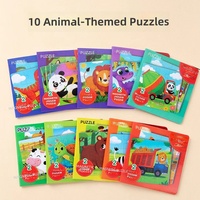 Permainan Puzzle Magnetik Canggih Mainan Edukatif untuk Balita Laki-laki Perempuan Pembelajaran Melalui Kertas Grosir Lintas Negara