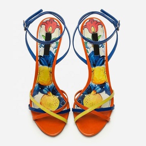 Speciale <span class=keywords><strong>tacchi</strong></span> 2020 estate unico cinturino alla caviglia della signora di scarpe e sandali per le donne - Product Image 5