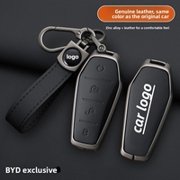 Coques de clés pour véhicules BYD Song Plus, DM-i Han EV. Kits de protection des clés pour Song Pro, Tang DM-i, Haidong, Qin Plus, Haiou