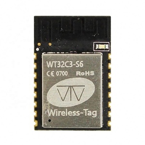 สินค้าใหม่มาถึงแล้ว WT32C3 S6 4MB โมดูลควบคุมเครือข่ายไร้สายแบบฝัง ESP-12S โมดูล USB พร้อมชุด SMD-22 สำหรับอุปกรณ์ IoT - Product Image 1