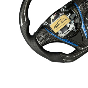 GM.Modi-Hub Vente directe d'usine Volant de voiture en fibre de carbone pour <span class=keywords><strong>Acura</strong></span> 2015 -<span class=keywords><strong>2020</strong></span> TLX / 2014-<span class=keywords><strong>2020</strong></span> <span class=keywords><strong>MDX</strong></span> - Product Image 3