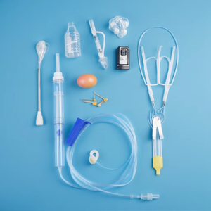 Dùng một lần đôi buồng PVC Truyền Máu Bộ DEHP miễn phí - Product Image 1