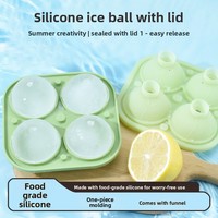 Moule en silicone alimentaire 4 cavités en forme de pucks de hockey, antiadhésif, écologique et compatible lave-vaisselle, pour la pâtisserie