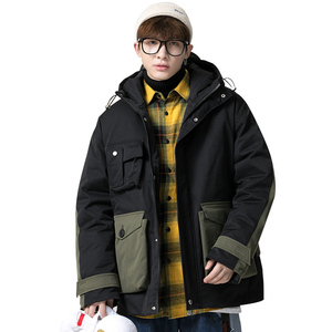 2021 nouveau modèle deux couleurs façon rembourrage chaud hommes casual vestes veste pour homme gonflé doudoune - Product Image 2