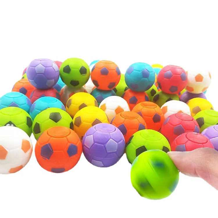 Led Light Up Spinning Tops Blinkende Spin Toys Glow Kleine Fußball Fingers pitze Gyroskop Party begünstigt Geschenk für Kinder