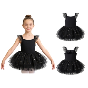 Costumes de spectacle en tulle pour filles de 1 à 6 ans, robes de danse pour la pratique du ballet, les spectacles sur scène, les fêtes, l'entraînement et la danse latine - Product Image 5