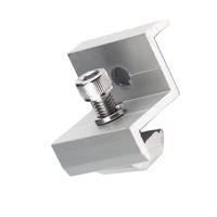Pince d'extrémité de pince solaire en aluminium pour structure de toit Corigy Pince d'extrémité de pince de panneau solaire pour montage de panneau solaire