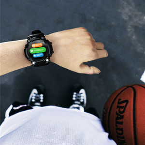2021 nuevo listado <span class=keywords><strong>Attack</strong></span> 1,28 pulgadas pantalla táctil completa Smartwatch relojes deportivos inteligentes hombres Diy reloj deportivo impermeable - Product Image 4