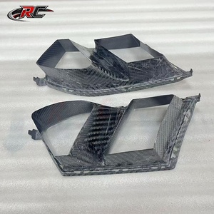 Rejillas de Ventilación Delanteras de Fibra de Carbono Seca para <span class=keywords><strong>BMW</strong></span> G80 M3 G82 <span class=keywords><strong>M4</strong></span>, Proceso de Moldeo al Vacío, Resina Resistente al Calor, Revestimiento Resistente a los Rayos UV - Product Image 5