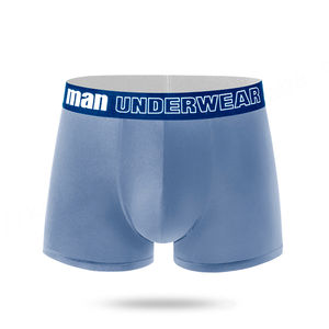 Ropa interior personalizada, Bóxer, calzoncillos de alta calidad con logotipo para hombre, fabricante de ropa interior de bambú negro para hombre - Product Image 4