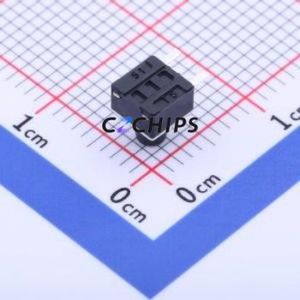 GT-TC073B-H055-L1 Tactile Switch Through hole Component (THT) Switch Single Pole Single Throw Round Button 2.5N Through Hole - Product Image 2