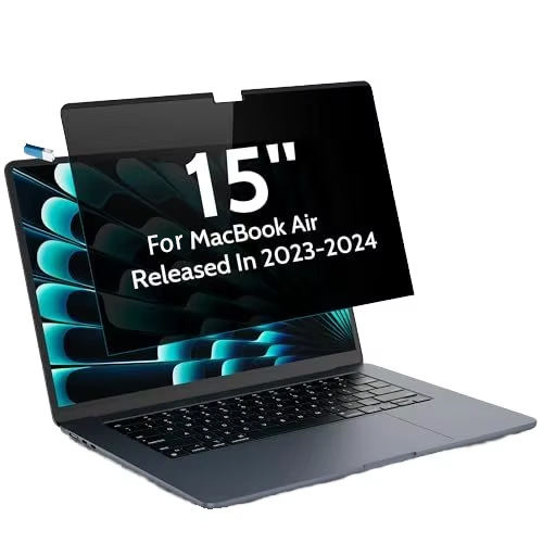 Anti Blue Light Privacy Screen Factory Laptop Magnetic Privacy Screen Protector for Macbook Pro 15 Inch Anti Spy Film