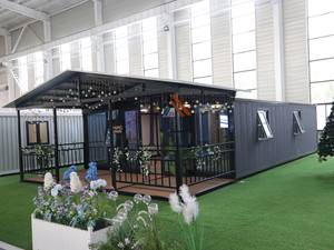 Honduras a basso costo prefabbricato estensibile rimovibile modulare contenitore di vetro case moderne finestre di vetro Europe Entreprise De <span class=keywords><strong>Mr</strong></span> Bean - Product Image 4