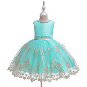 Girls Princess Dress Black Lace A-Line Sleeveless Party Costume Size 752 - Product Image 5