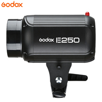 Kit d'éclairage de studio Godox E250 250w avec support et sac pour boîte à lumière, ensemble d'éclairage vidéo, lumière stroboscopique de studio photo 110v/220v