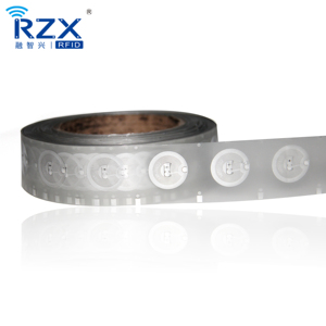 13,56 MHz ICODE SLIX RFID Etiqueta blanca de plástico ecológica para la gestión de bolsas de zapatos de ropa de <span class=keywords><strong>libros</strong></span> - Product Image 4