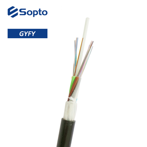 4 8 12 24 48 72 96 Cores Câble à fibre optique <span class=keywords><strong>GYFY</strong></span> G652D PE Jacket All Dielectric Reinforced Optical Cable Outdoor - Product Image 3