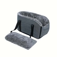 Lits de voyage modernes et portables pour chiens, avec housse amovible pour petits animaux, adaptés au repose-bras de la console centrale, élégants pour la voiture
