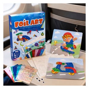 Set de Pintura con Láminas DIY de Unicornio Mágico, Tarjetas de Papel Iridiscente, Arte Fantástico, Tiempo Tranquilo, Sorpresa de Cumpleaños para Niñas - Product Image 6