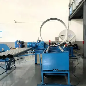 Spiral kanal şekillendirme yuvarlak tubeformer havalandırma HVAC yapma makinesi