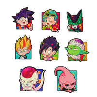 Badge en alliage émaillé style mignon, personnage Goku de Dragon Ball, inspiré de l'anime japonais